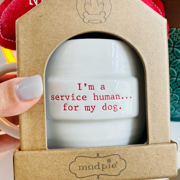 💖🐾 Mud pie NWT feliz naughty dog mug 🐾💕 - Picture 2 of 5